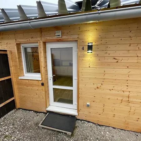 شقة Tiny Haus #4 - Ruhe & Wellness Mit Sauna Und Tiny Pool Hulben